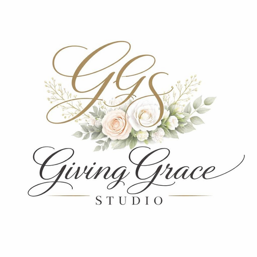 Giving Grace Studio floral logo